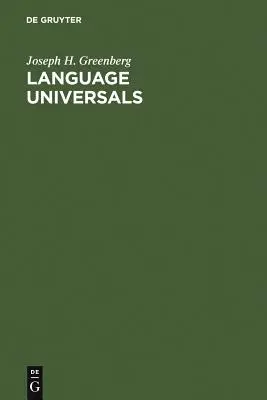 Universales del lenguaje: Con especial referencia a las jerarquías de rasgos - Language Universals: With Special Reference to Feature Hierarchies