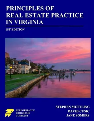 Principios de la práctica inmobiliaria en Virginia: 1ª Edición - Principles of Real Estate Practice in Virginia: 1st Edition