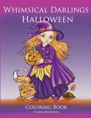 Caprichosos Adorables Halloween: Libro para colorear - Whimsical Darlings Halloween: Coloring Book