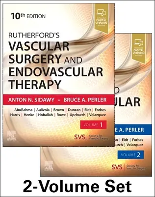 Cirugía vascular y terapia endovascular de Rutherford, juego de 2 volúmenes - Rutherford's Vascular Surgery and Endovascular Therapy, 2-Volume Set