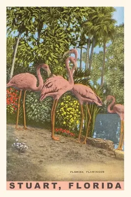 Diario Vintage Flamingos - Vintage Journal Flamingos