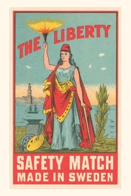 Diario Vintage Liberty Safety Match - Vintage Journal Liberty Safety Match