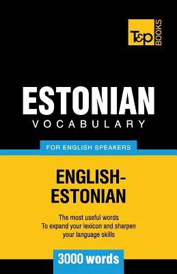 Vocabulario estonio para anglófonos - 3000 palabras - Estonian vocabulary for English speakers - 3000 words