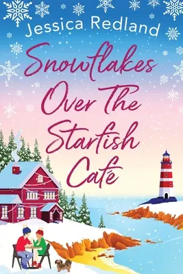 Copos de nieve en The Starfish Caf - Snowflakes Over The Starfish Caf