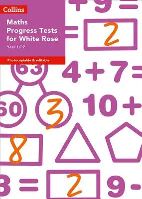 Year 1/P2 Maths Progress Tests para White Rose - Year 1/P2 Maths Progress Tests for White Rose