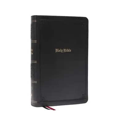 Kjv, Biblia de referencia a una columna, tamaño personal, letra roja, cómoda impresión: Santa Biblia, Versión Reina Valera - Kjv, Personal Size Large Print Single-Column Reference Bible, Leathersoft, Black, Red Letter, Comfort Print: Holy Bible, King James Version