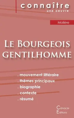 Le Bourgeois gentilhomme de Molire (análisis literario y resumen completos) - Fiche de lecture Le Bourgeois gentilhomme de Molire (Analyse littraire de rfrence et rsum complet)