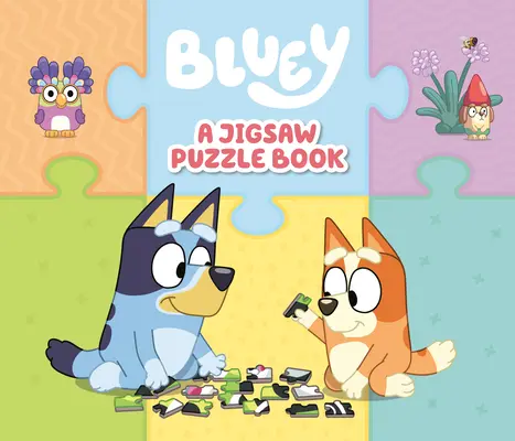 Bluey: Un libro de puzzles: Incluye 4 puzzles de doble cara - Bluey: A Jigsaw Puzzle Book: Includes 4 Double-Sided Puzzles