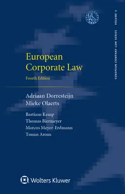 Derecho europeo de sociedades - European Corporate Law