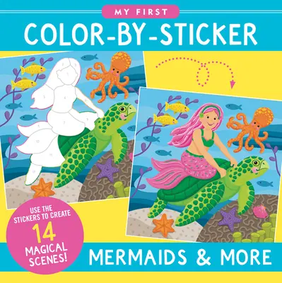 Colorear por pegatina - Sirenas y más - Color-By-Sticker - Mermaids & More