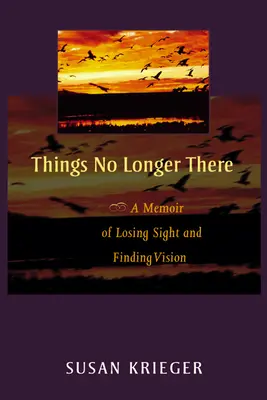 Cosas que ya no existen: Unas memorias sobre perder la vista y encontrar la visión - Things No Longer There: A Memoir of Losing Sight and Finding Vision