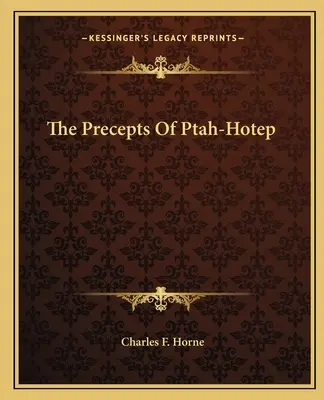 Los preceptos de Ptah-Hotep - The Precepts Of Ptah-Hotep