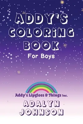 Libro para colorear de Addy para niños - Addy's Coloring Book For Boys