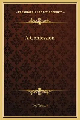 Una confesión - A Confession