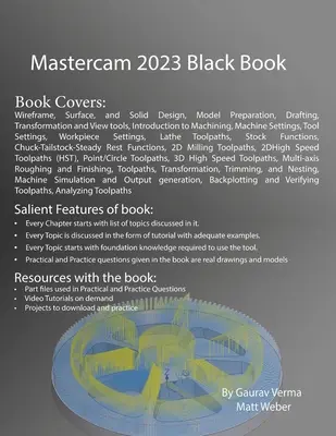 Mastercam 2023 Libro Negro: 3ª Edición - Mastercam 2023 Black Book: 3rd Edition