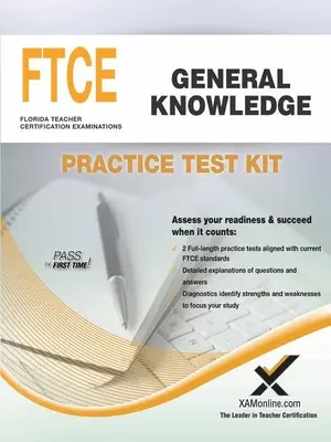 FTCE Conocimiento General Kit de Práctica de Prueba - FTCE General Knowledge Practice Test Kit