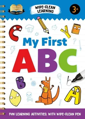 Ayuda con los deberes Mi primer abecedario: Divertidas actividades de aprendizaje con rotulador borrable - Help with Homework My First ABC: Fun Learning Activities with Wipe-Clean Pen