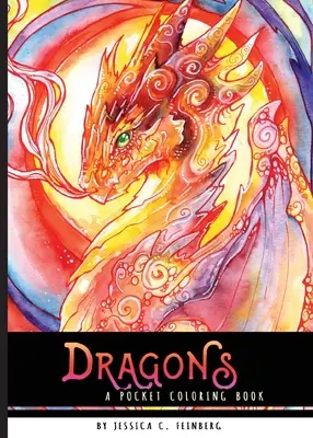 Libro de bolsillo para colorear dragones - Dragons Pocket Coloring Book