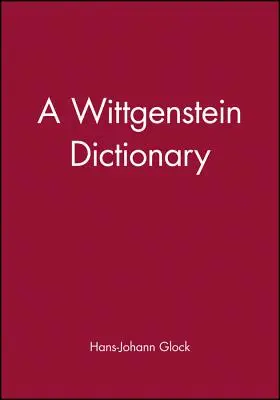 Diccionario Wittgenstein - Wittgenstein Dictionary