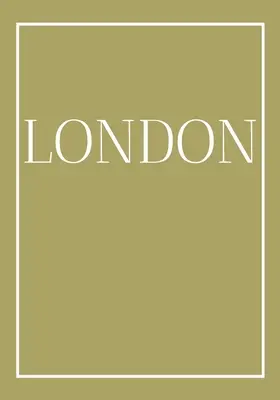 Londres: Un colorido libro decorativo para mesas de centro, mesas auxiliares, estanterías y diseño de interiores Stack city books to - London: A colorful decorative book for coffee tables, end tables, bookshelves and interior design styling Stack city books to