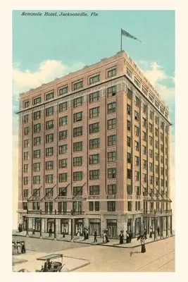 Diario Vintage Seminole Hotel, Jacksonville, Florida - Vintage Journal Seminole Hotel, Jacksonville, Florida