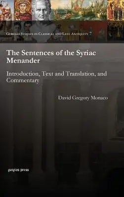 Las sentencias del Menandro siríaco - The Sentences of the Syriac Menander