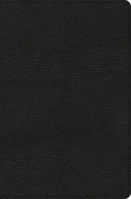 Biblia de estudio CSB para uso diario, piel negra reforzada - CSB Everyday Study Bible, Black Bonded Leather