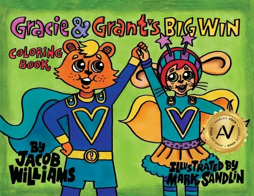 Libro para colorear La gran victoria de Gracie y Grant - Gracie & Grant's Big Win Coloring Book