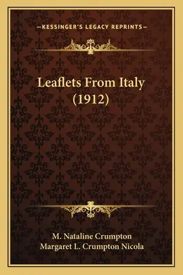 Folletos de Italia (1912) - Leaflets From Italy (1912)