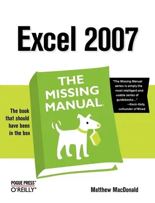 Excel 2007: El manual que falta - Excel 2007: The Missing Manual