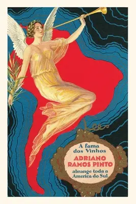 Diario Vintage Ángel con trompeta sobre Sudamérica - Vintage Journal Angel with Trumpet over South America
