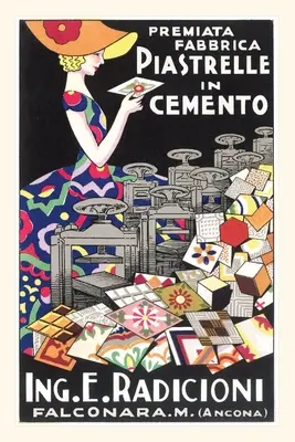 Diario Vintage Anuncio de baldosas de cemento - Vintage Journal Cement Tiles Ad