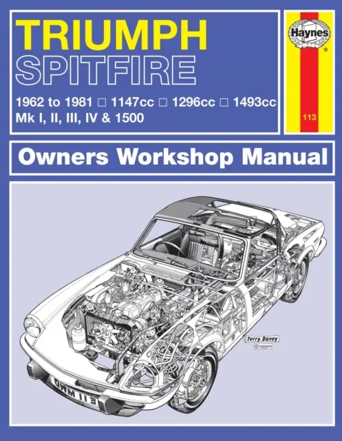 Triumph Spitfire Manual de taller del propietario - Triumph Spitfire Owner's Workshop Manual