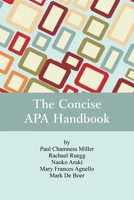 Manual conciso de la APA - The Concise APA Handbook