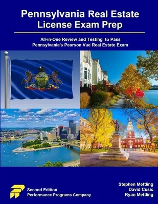 Pennsylvania Real Estate License Exam Prep: Todo-en-Uno Revisión y Pruebas para Aprobar el Examen de Bienes Raíces Pearson Vue de Pennsylvania - Pennsylvania Real Estate License Exam Prep: All-in-One Review and Testing to Pass Pennsylvania's Pearson Vue Real Estate Exam