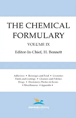 El formulario químico, volumen 9 - The Chemical Formulary, Volume 9