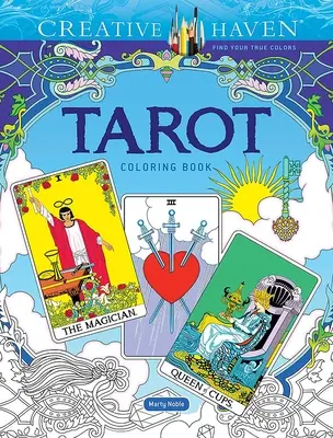 Libro para colorear Tarot de Creative Haven - Creative Haven Tarot Coloring Book