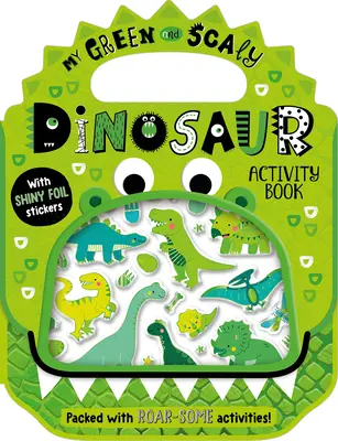 Libro de Actividades Mi Dinosaurio Verde y Escamoso - Shiny Stickers My Green and Scaly Dinosaur Activity Book