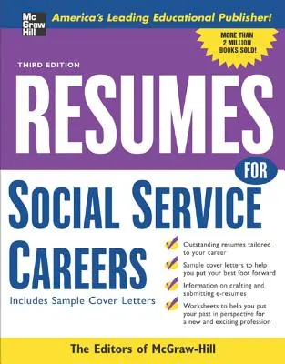 Currículos para carreras de servicios sociales - Resumes for Social Service Careers