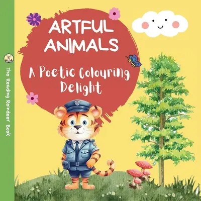 Animales artísticos: Una delicia poética para colorear - Artful animals: A Poetic Colouring Delight