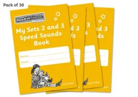 Leer Escribir Inc. Phonics: My Sets 2 and 3 Speed Sounds Book (Paquete de 30) - Read Write Inc. Phonics: My Sets 2 and 3 Speed Sounds Book (Pack of 30)