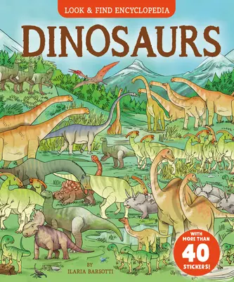 Dinosaurios: ¡con más de 40 pegatinas! - Dinosaurs: With More Than 40 Stickers!