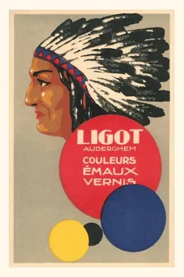 Diario Vintage Jefe indio con tocado - Vintage Journal Indian Chief with Headdress