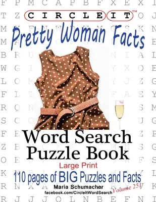 Enciérralo, Datos sobre Pretty Woman, Sopa de letras, Puzzle Book - Circle It, Pretty Woman Facts, Word Search, Puzzle Book