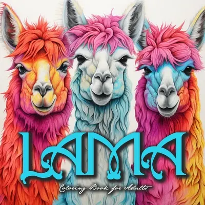 Libro de colorear de Lamas para adultos: Libro de colorear de Lamas para adultos Libro de colorear de Lamas en escala de grises - Alpaca Lama Coloring Book Zentangle - Lama Coloring Book for Adults: funny Lama Coloring Book for Adults Lamas Grayscale Coloring Book - Alpaca Lama Coloring Book Zentangle