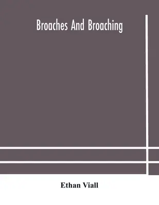 Brochas y brochado - Broaches and broaching