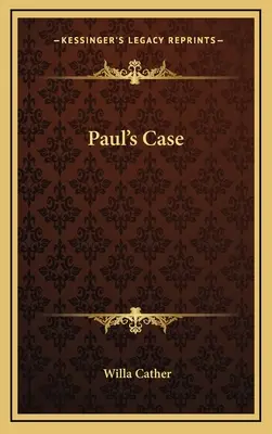 El caso de Paul - Paul's Case