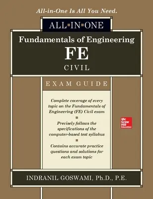 Fundamentos de Ingeniería Civil Fe Guía de examen todo en uno - Fundamentals of Engineering Fe Civil All-In-One Exam Guide