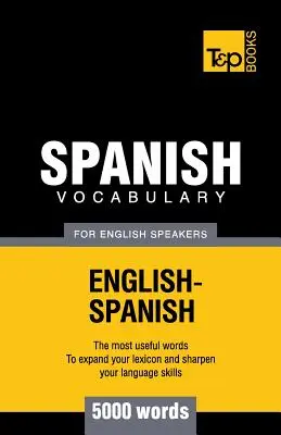 Vocabulario de español para angloparlantes - 5000 palabras - Spanish vocabulary for English Speakers - 5000 words