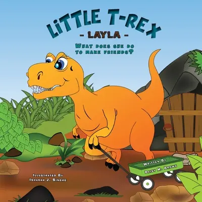 La pequeña T-Rex Layla: ¿Qué hace para hacer amigos? - Little T-Rex Layla: What does she do to make friends?